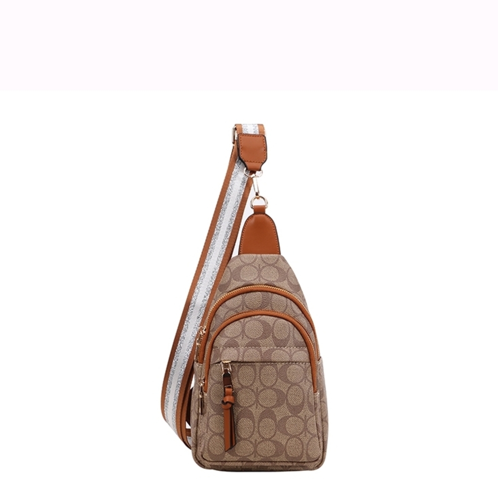 Brown Tan Sling Bag